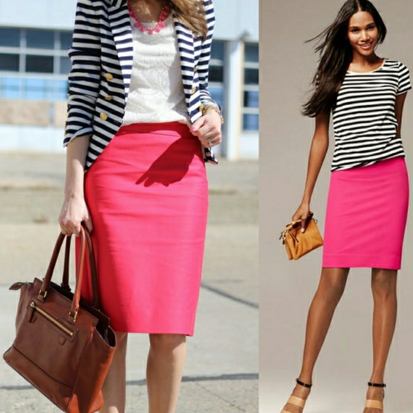 Pink work skirt Clearance